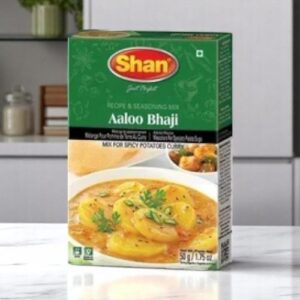 Shan Aaloo Bhaji Curry Mix 50 gm box -case
