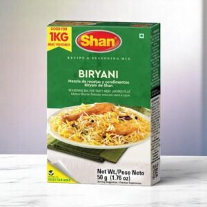 Shan Biryani Masala Mix 50 gm box -case
