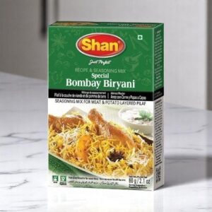 Shan Bombay Biryani Masala 60 gm box -case