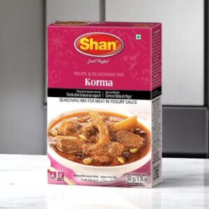 Shan Korma Curry Mix 50 gm box -case