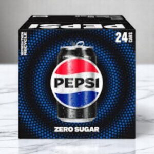 Pepsi Zero Sugar - 24pk Cube
