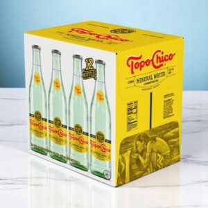 Topo Chico Mineral Water, 750ml glass - 12 ct