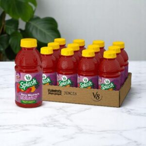 V8 Splash - Berry Blend Drink - 12/16 oz plastic bottles