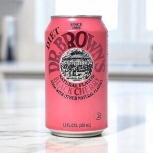 Dr. Browns - Diet Black Cherry Soda -24/12 oz cans