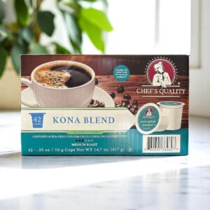 CQ Coffee Single Serve Kona Blend 42CT