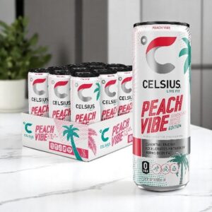 Celsius Peach Vibe 12Z