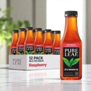 Pure Leaf - Raspberry Iced Tea - 12/18.5 oz bottles
