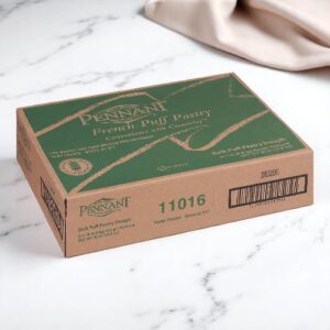 Frozen Pennant - Puff Pastry, 10x15" - 15 lbs