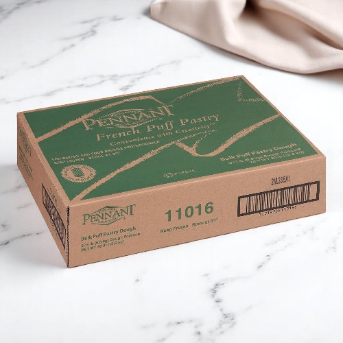 Frozen Pennant - Puff Pastry, 10x15" - 15 lbs