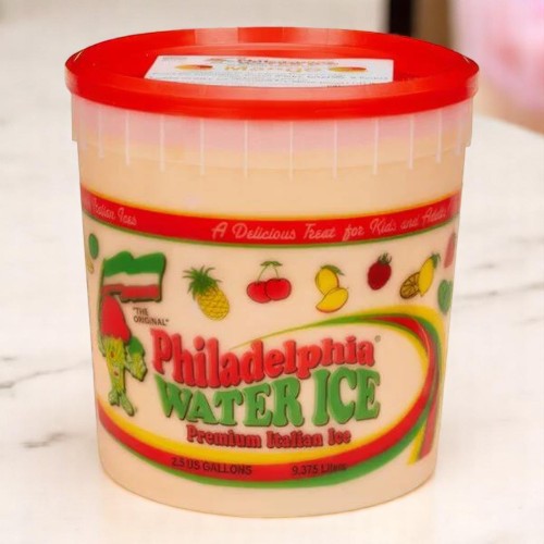 Philadelphia Water Ice - Premium Mango Ice - 2.5 Gal