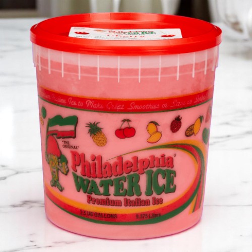 Philadelphia Water Ice - Classic Cherry Ice - 2.5 Gal