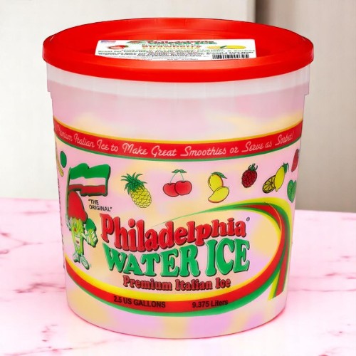 Philadelphia Water Ice - Strawberry Ice - 2.5 Gal