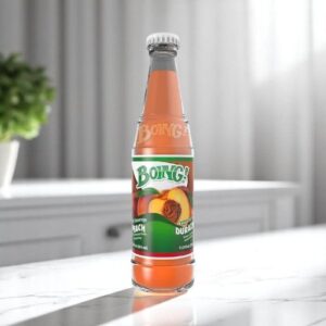 Boing - Peach Drink - 24/12 oz glass bottles