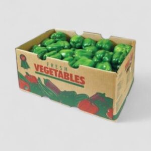 Bell Peppers, Green/Suntan - Bushel