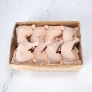 Frozen Chicken Leg Quarters, Small - avg 40 lb case