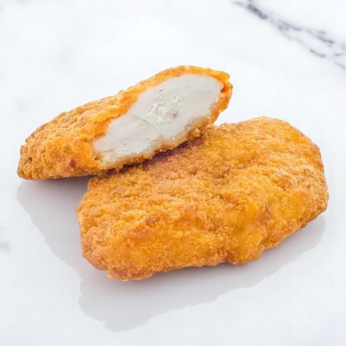 Frozen Brakebush - #5324 FC Original Breaded Chicken Breast Fillet - 40/4 oz, 10 lb