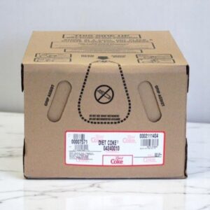 Coke Zero - 2.5 gallon bag-in-box syrup