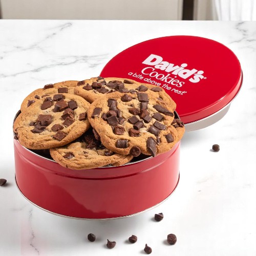 Frozen David's Cookies - Triple Chocolate Cookie Dough, 4.5 oz each - 45 ct