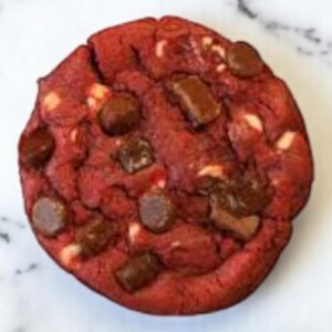 Frozen David's Cookies - Red Velvet Decadent Cookie Dough, 1.5 oz each - 120 ct