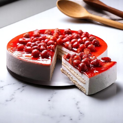 Bindi Strawberry Cake - 12 slices
