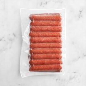 Vienna Beef- Natural Casing Franks - 8:1 (2 oz each), 10 lb
