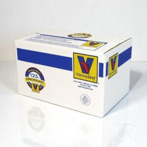 Vienna - Natural Casing Franks, 6", 9:1 (1.8 oz each) - 10 lbs