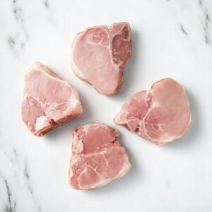 Frozen Center Cut Pork Chops - 8 oz, 10 lbs