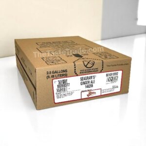Seagram's Ginger Ale - 2.5 gallon bag-in-box syrup