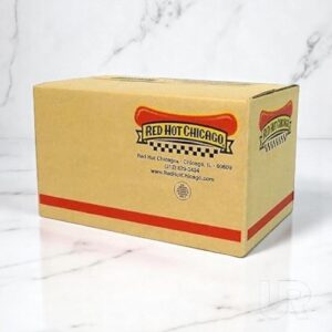 Red Hot Chicago - Skinless Beef Franks - 6 inch, 10:1 (1.6 oz each), 10 lbs