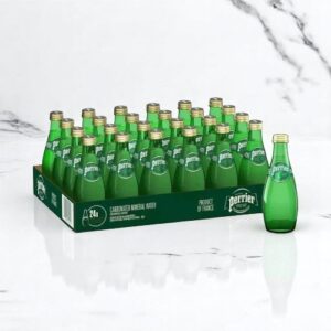 Perrier - Sparkling Mineral Water - 24/11 oz glass bottles