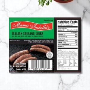 Mama Isabella's - Italian Sausage Links - 10 Lb