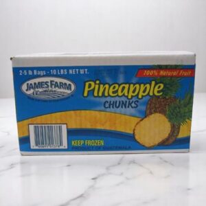 Frozen James Farm - Pineapple Chunks - 2/5 lbs