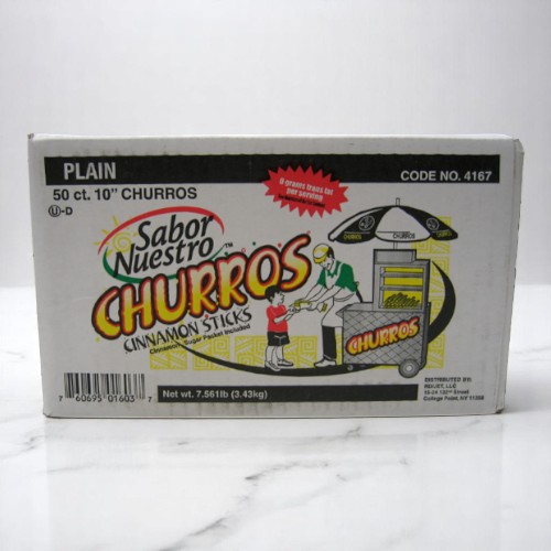 Frozen Sabor Nuestro - Cajeta-Filled Churros, 10 inch - 50 ct