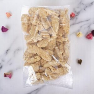 Frozen Pierce Chicken - #13937 Uncooked Chicken Breast Chunk Fritters - 10 lbs