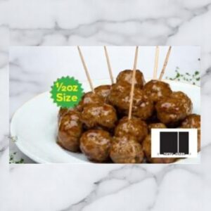 Frozen Mama Isabella's - Fully Cooked Beef Meatballs, 1/2-oz each - 10 lbs
