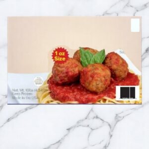Frozen Mama Isabella - Beef Meatballs, 1 oz each - 10 lbs