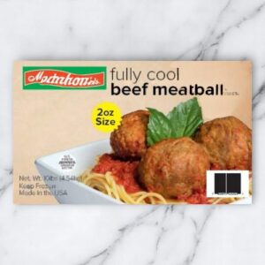 Frozen Mama Isabella - Beef Meatballs, 2 oz each - 10 lbs