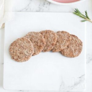Good Morning Sunrise - Cooked Pork Sausage Patties - 2 oz each, 10 lbs