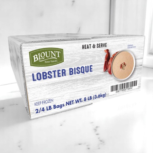 Frozen Blount - Maine Lobster Bisque - 2/4 lbs