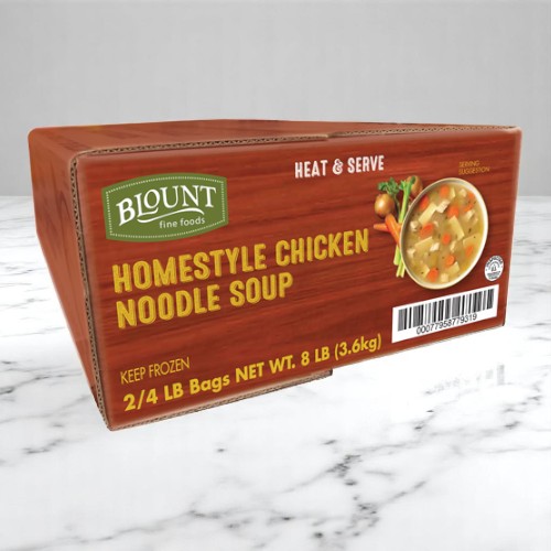 Frozen Blount - Chicken Noodle Soup - 2/4 lbs