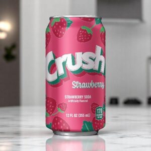 Crush - Strawberry Soda - 24/12 oz cans