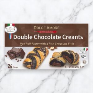 Frozen La Boulangerie des Gourmets - Dolce Amore, Double Chocolate Cream Pastry - 24 Ct