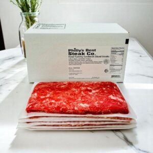 Philadelphia's Finest - Beef Sandwich Steak, 6oz portion, Halal - 10 lbs