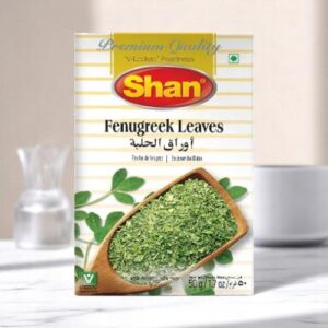 Shan Dry Fenugreek Leaves 50 gm box -case