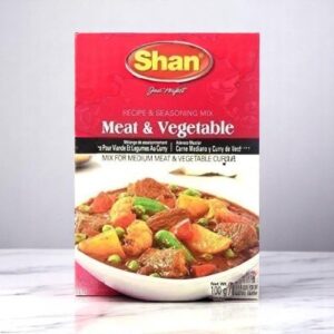 Shan Meat & Vegetable Curry Mix 100 gm box -case