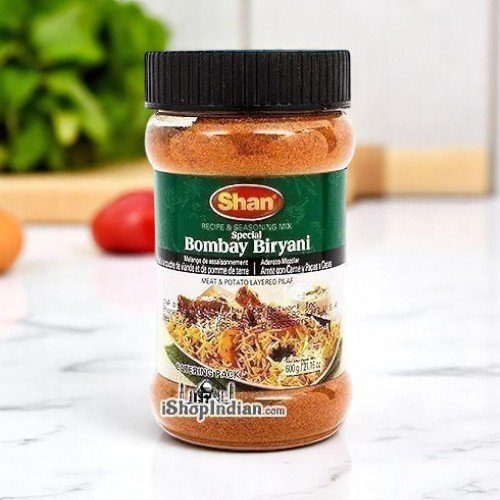 Shan Bombay Biryani Masala (Catering Pack) 600 gm jar -case