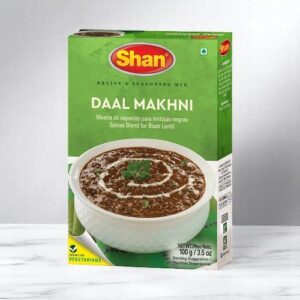 Shan Daal Makhni Spice Mix 100 gm box -case