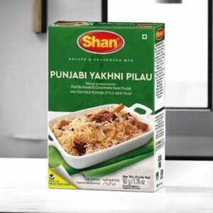 Shan Punjabi Yakhni Pilau Mix 50 gm box -case