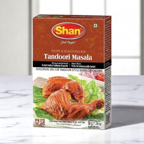 Shan Tandoori Masala 50 gm box -case