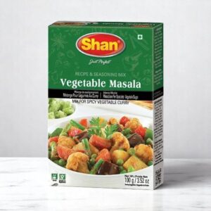 Shan Vegetable Masala 100 gm box -case
